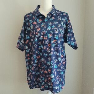 Columbia Cotton Men's Button Short Sleeve Shirt